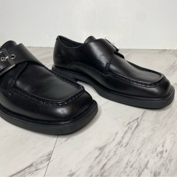 Vagabond Jaclyn Monk Balck Leather Shoe 10 - Picture 10 of 15